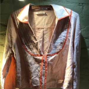 Free people Vintage Style Blouse or pj top!